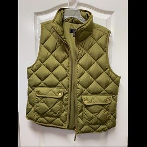 J. Crew quilter puffer vest